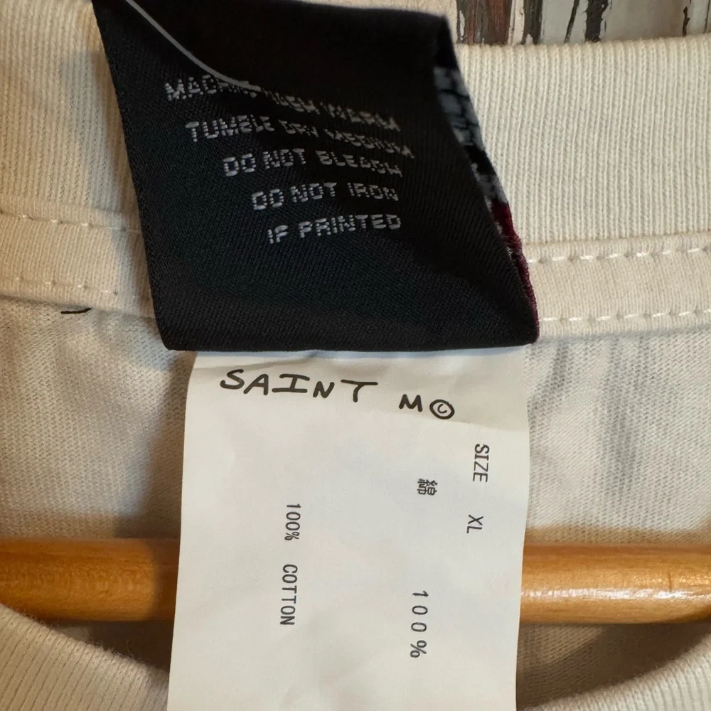 White Saint Mxxxxxx x Forsomeone Consume T-shirt.  New. - Picture 5 of 7